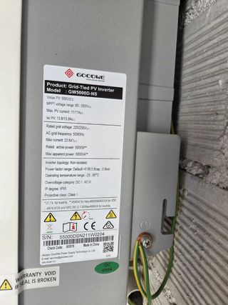 Inversor Solar GOODWE 5000W GW5000D-NS