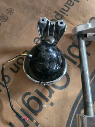Faro Harley Davidson Cromato