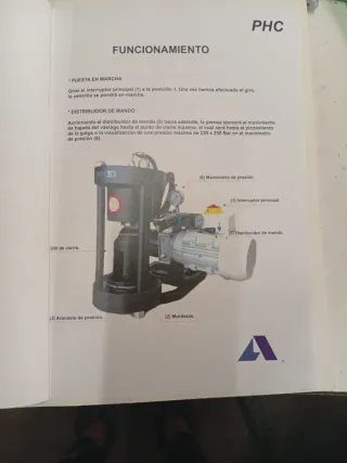 Prensa Hidráulica Latiguillos