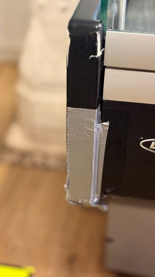 Bajo mostrador pastelería cristal curvo