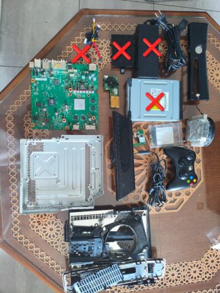 Piezas Xbox 360 Slim Trinity