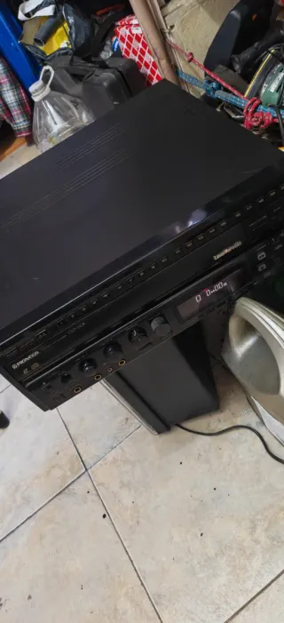 Pioneer CLD-150K Laserdisc Karaoke para reparar o
