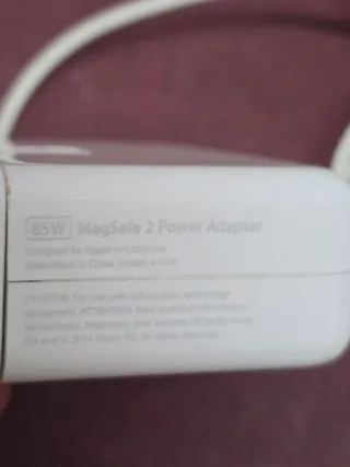 Cargador Apple Magsafe 2 85W A1424