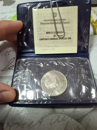 Moneta Messico 1986 Mondiale Calcio