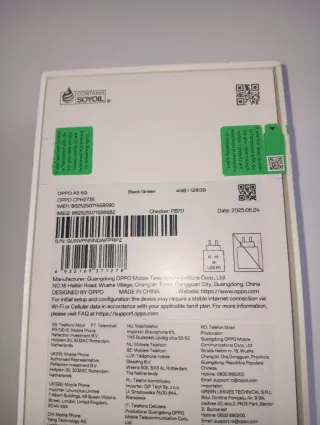 Nuovo smartphone OPPO A5 5G