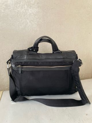 Borsa Piquadro lavoro pelle e tessuto