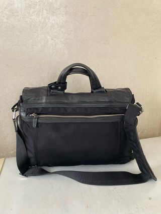 Borsa Piquadro lavoro pelle e tessuto