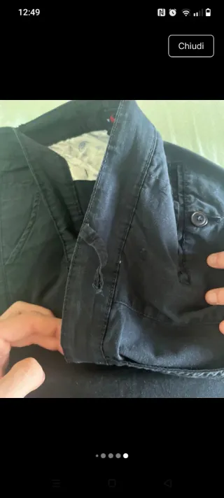 Pantaloncini Ralph Lauren Uomo Tg 48 blu