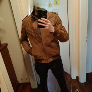 Giacca vera pelle uomo