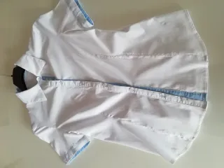 Camicetta bianca elasticizzata