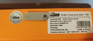Teclado Royal Kludge RK-S98 RGB