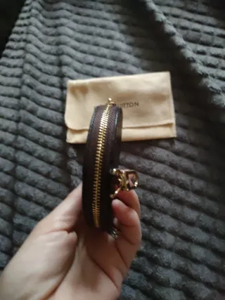 Portamonete Louis Vuitton marrone