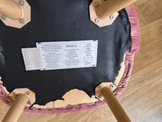 6 Sillas Terciopelo Comedor