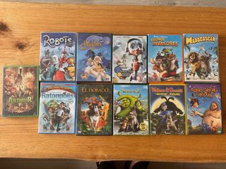 Lote 11 Películas Infantiles DVD