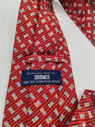 Cravatta DORMER 100% Seta Fatta a Mano