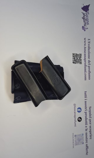 Porta sigari Toscana Profumi nero