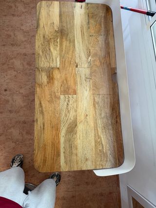 Mesa escritorio de sklum madera y metal
