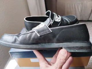 Zapatos Comparsa de Estudiantes Negros. N° 42/43