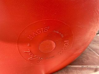 2 sillones  Mecedora Voido Rojo