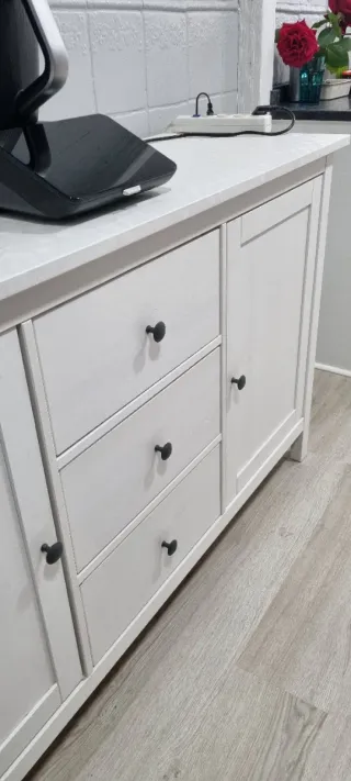 Aparador Ikea Hemnes Blanco