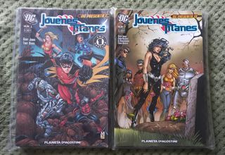 Jovenes Titanes de Geoff Johns COMPLETA con EXTRAS