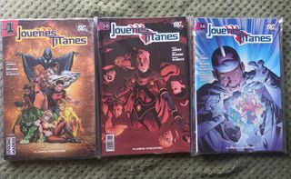 Jovenes Titanes de Geoff Johns COMPLETA con EXTRAS
