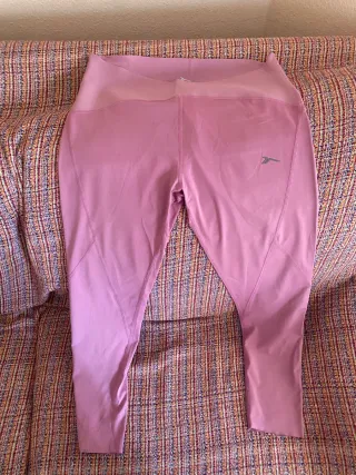 Mallas deportivas Reebok rosas