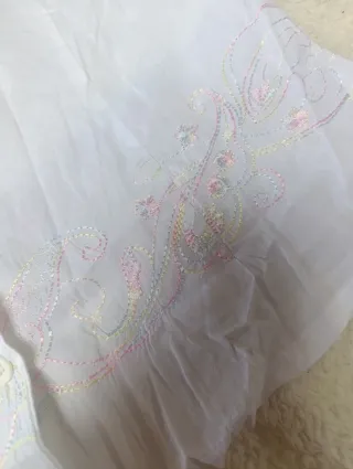 Blusa XU FANG blanca bordada