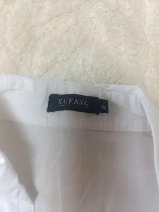 Blusa XU FANG blanca bordada