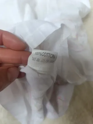 Blusa XU FANG blanca bordada