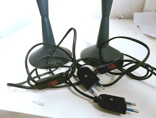 Coppia Lampade Lulù Anni '80