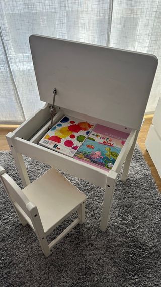Pupitre Infantil IKEA Blanco