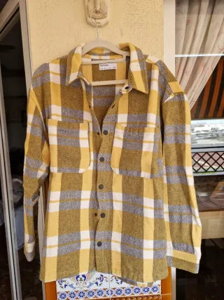 Sobrecamisa caballero Bershka cuadros S