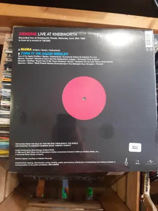 Vinilo Genesis Live At Knebworth RSD