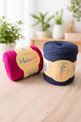 Madeja de lana Melissa color fucsia