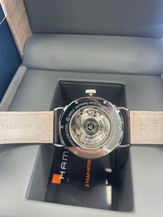 Reloj Hamilton Khaki Navy H78455543 Azul/Marrón