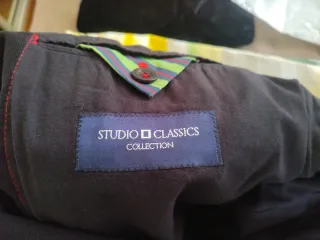 Chaqueta negra hombre