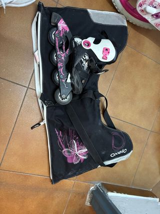 Patines Oxelo niña con bolsa