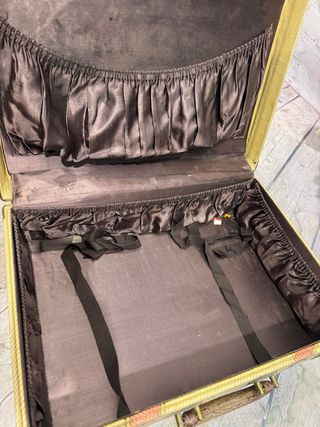 Valigia vintage in pelle