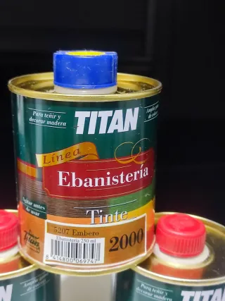Tinte Titan 2000 Embero 250ml,el precio por unidad