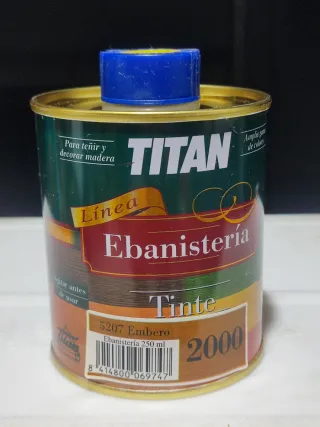 Tinte Titan 2000 Embero 250ml,el precio por unidad