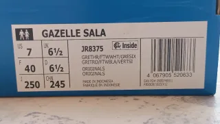 Adidas Gazelle Sala Talla 40
