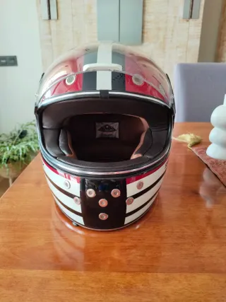 Casco Moto SMK Retro Vintage Integral
