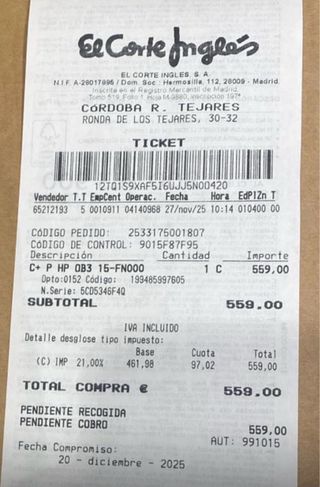 Ordenador Portátil Nuevo