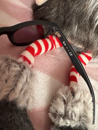 Occhiali da sole Ray-Ban Junior neri con lenti verdi a specchio