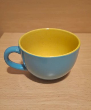 Tazas de cerámica multicolor