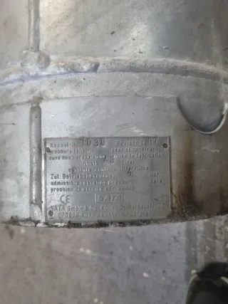 Depósito Presurizado Acero Galvanizado con batidor