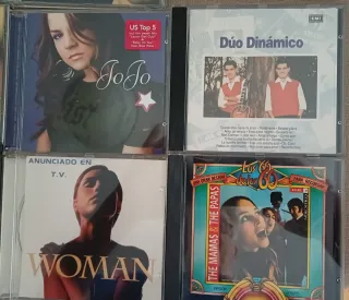 Lote CDs: Maná, Bisbal, 10 más y 7 de Regalo