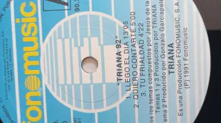 Vinilo Triana 92