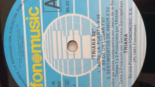 Vinilo Triana 92